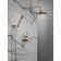 Modern Raincan Round Shower System, Rain Shower Head with Handheld Spray, Shower Faucet Set