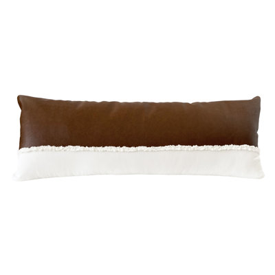 Boho Faux Leather Body Pillow Case