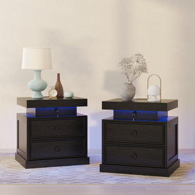 49.8cm W Bedside Table