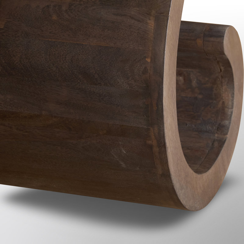 Aveline Curve Solid Wood Coffee Table