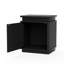 Table de chevet Mahlea 19,6 po L 1 porte avec DEL (ensemble de 2)-2100459197-2100459198