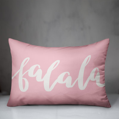  Fa La La Lumbar Pillow Cover