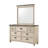 Azmeena Cream/Brown Panel Bedroom Set Special-732576936-732576949
