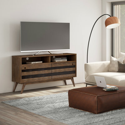 Tv Stand - Rustic Natural Aged Brown