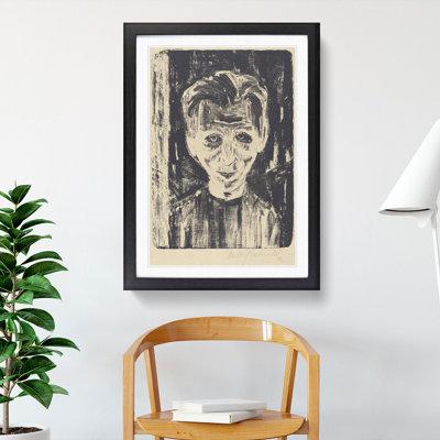 Self-Portrait Vol.5 by Walter Gramatte - Picture Frame Painting