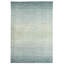 Tapis vert / blanc en laine tissé à la main Aleksejus-1741626363