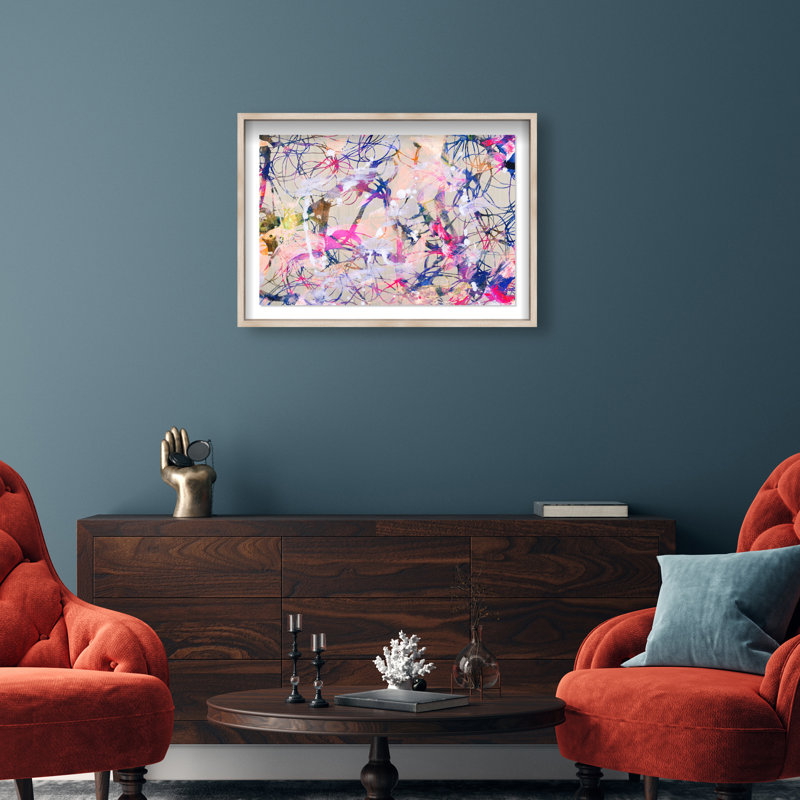 Jungle Walk Print by Oliver Gal, 11.5"H x 16.5"W, Shadowbox