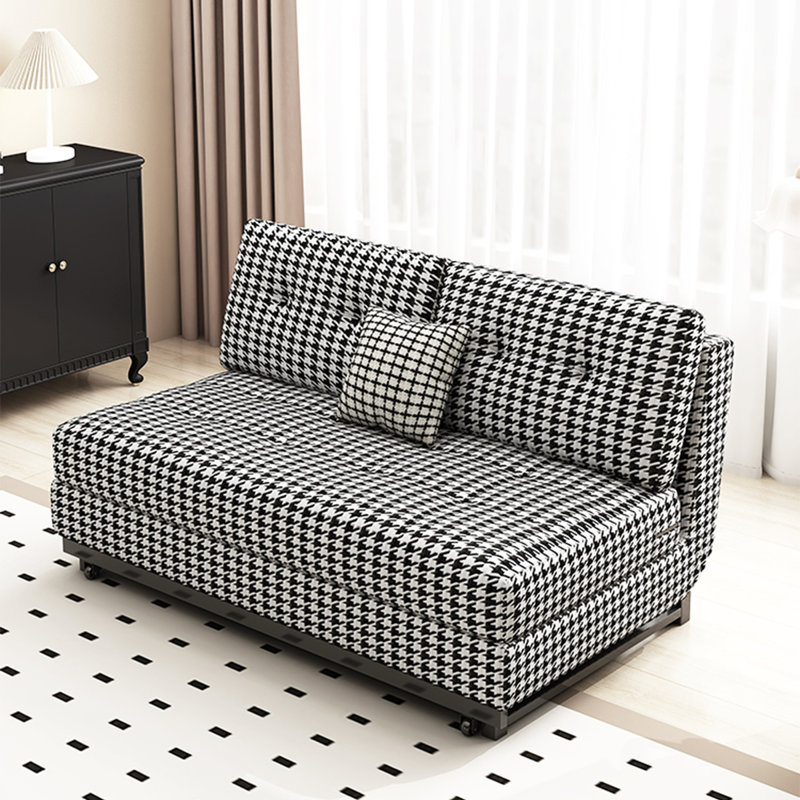 Couleur de l'image Canapé modulaire en coton et lin, H 33,46 po x l 70,87 po x P 32,28 po