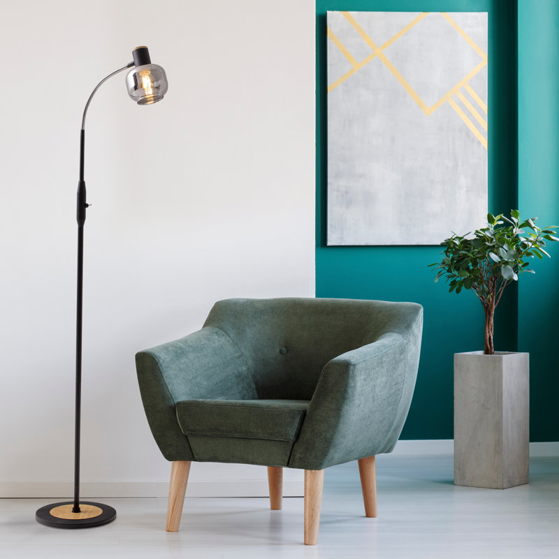 Glenda 148cm Arched Floor Lamp