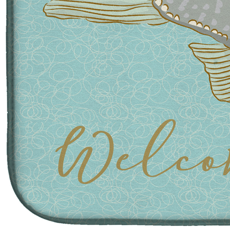 Tapis de séchage fish welcome