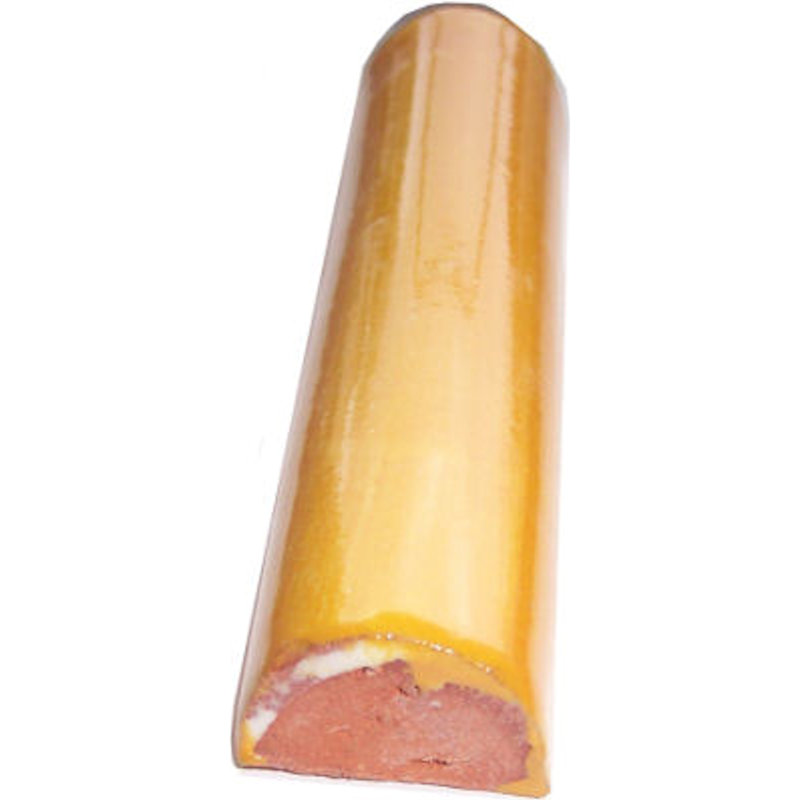 5pcs TalaMex Talavera Clay Pencil, Red, 1" W x 6" L