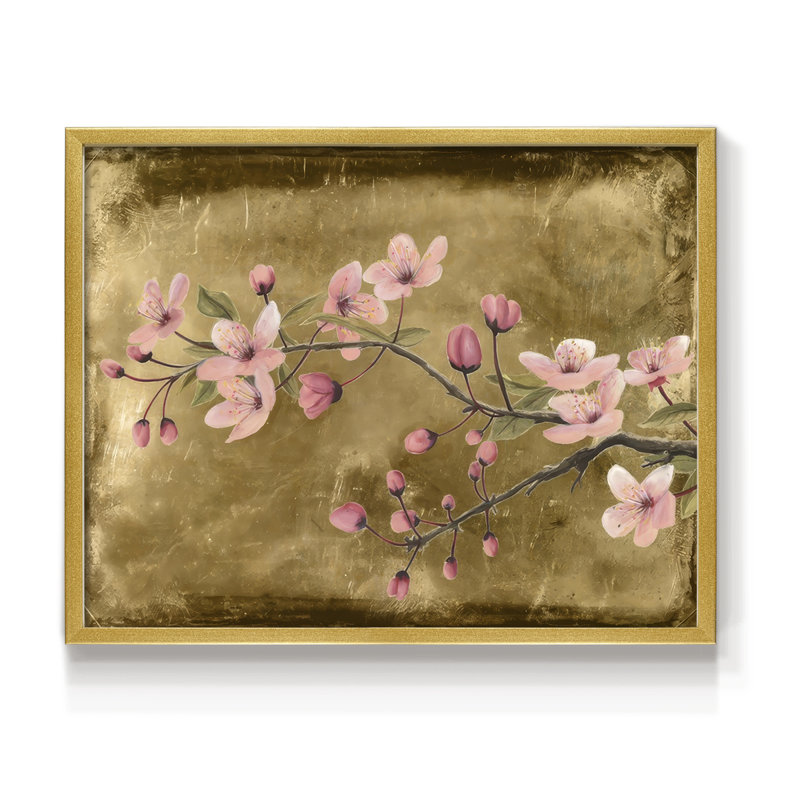 «Branch Blossoms I», reproduction encadrée, H 8 po x l 10 po
