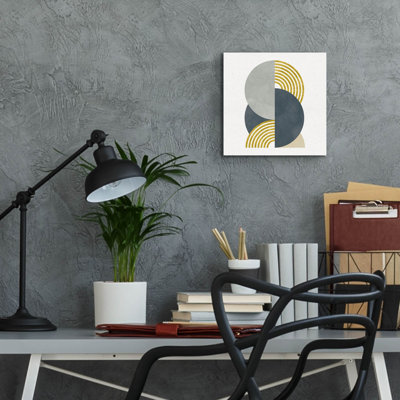 «Deco Glam 1 Sq» par Moira Hershey, art mural en verre acrylique