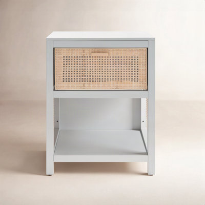 Epaulette Mahogany Nightstand