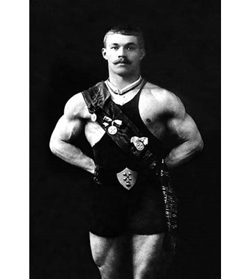 " Bodybuilder In Sash "