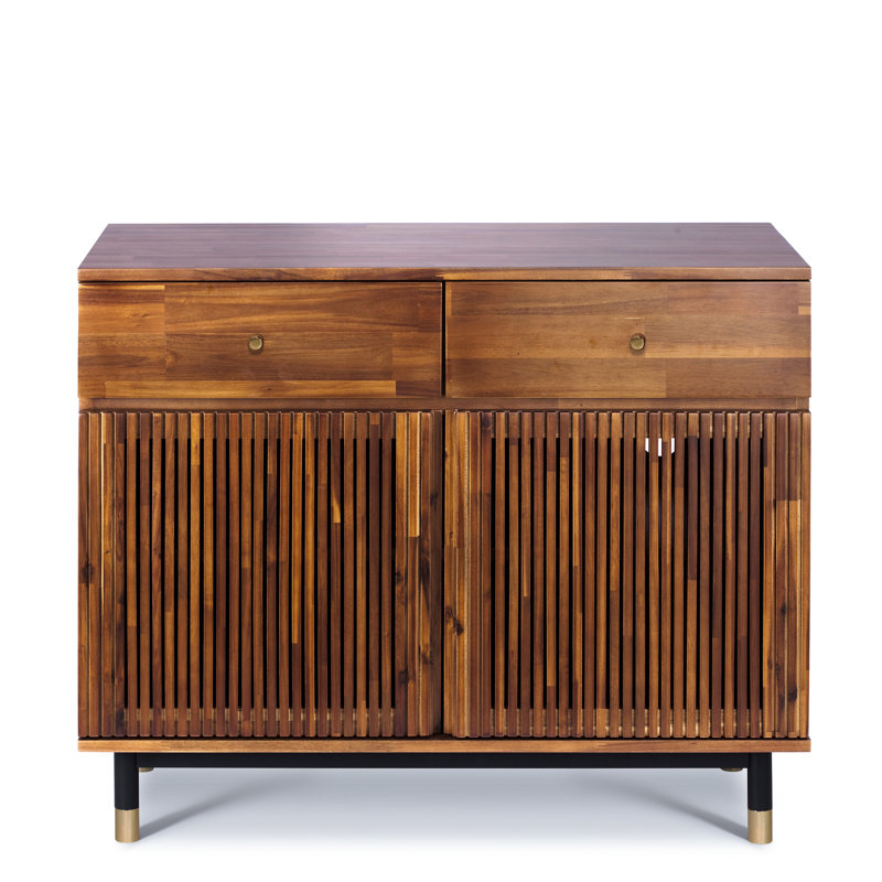 Armoire de rangement Dakota avec tablettes réglables