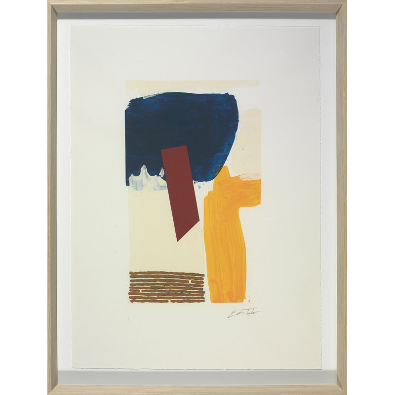 Worker - Singer par Evan Taylor - Reproduction d'art sur papier encadrée