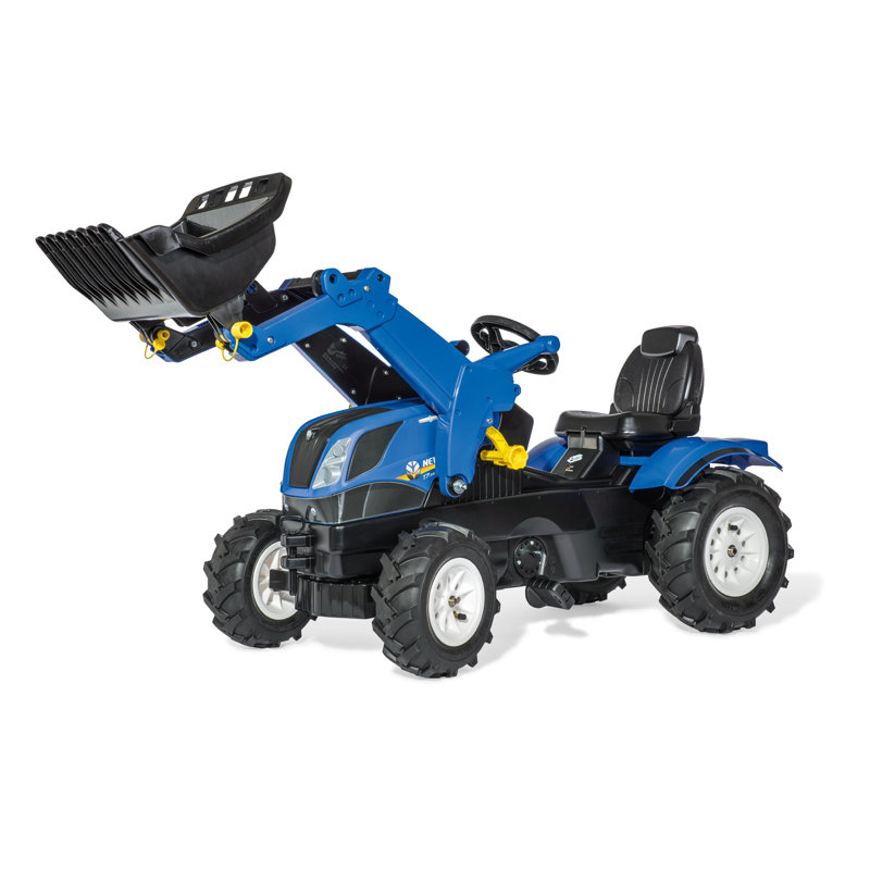 Rolly Toys New Holland T7 Tractor with Frontloader and Pneumatic Tyres