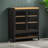 Vintage Industrial Style Iron Shoe Cabinet Locker 12 Pair Shoe Storage Cabinet