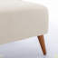 Fauteuil d'appoint Veda Boucle - blanc laiteux