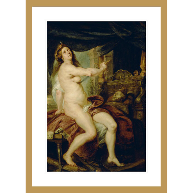 La mort de Didon par Peter Paul Rubens, impression giclée sur cadre, 29,5 po H x 21,65 po L
