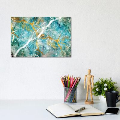 Blue Mind 1 Piece Wrapped Canvas Wall Art