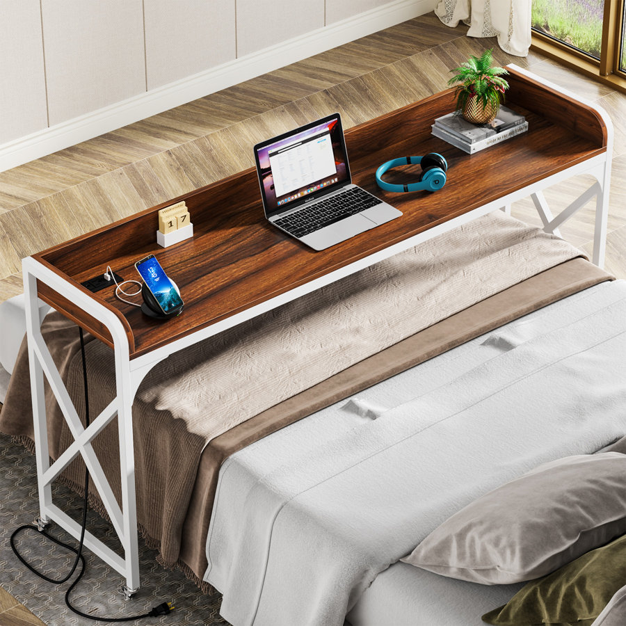 Dilar Desk with Built in Outlets