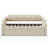 Upholstered Daybed With Trundle, Wood Slat Support,Upholstered Frame Sofa Bed-647439036