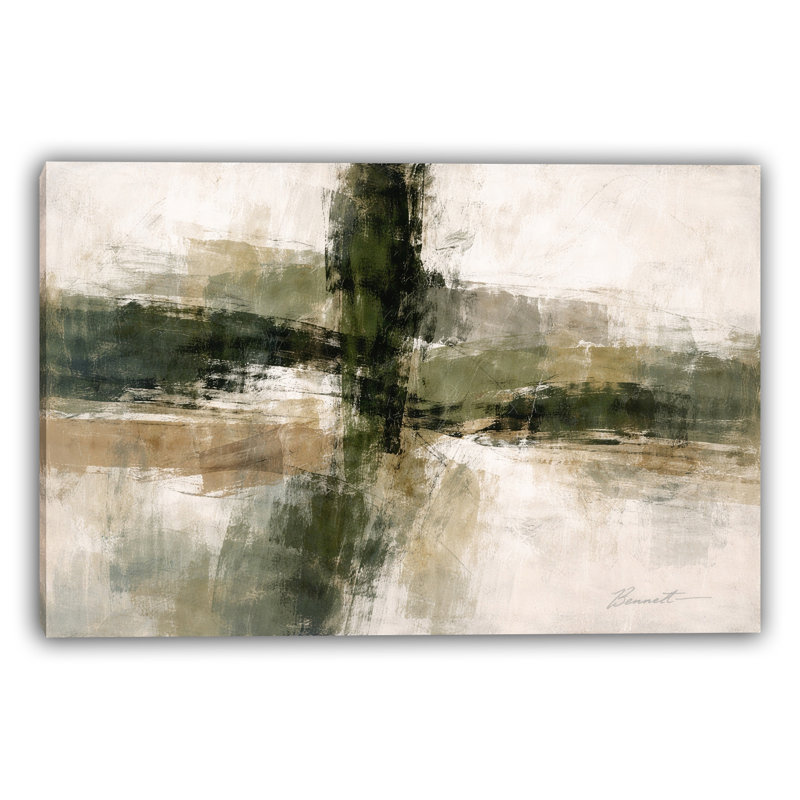 Art mural sur toile Verdant Passage, L 40 po x H 30 po x P 1,5 po