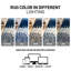 Tapis floral bleu marine / ivoire intérieur / extérieur-1054705792-1054705795