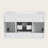 36" Wall-Mounted Floating Bathroom Vanity with 2 Drawers, Solid Wood Cabinet-608133447