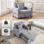 Fauteuil d'appoint convertible 3 en 1, fauteuil-lit multifonctionnel pour petits espaces-130168106