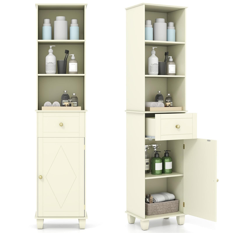 Bathroom Cabinet, Beige
