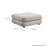 Jubilee Modular Performance Velvet Ottoman-104318356