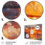 Impression d'art mural jaune et rouge Golden Gate Summer Sunset Glow III - Ponts-796027512-796027507