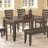 Leib Oak Solid Wood Top Dining Table