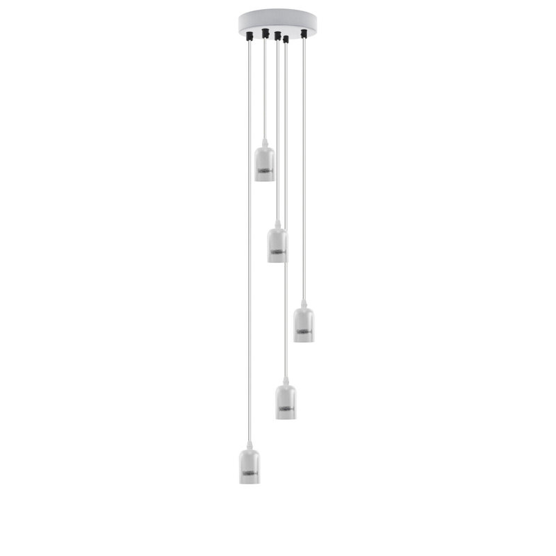 Bashemeth 5 - Light White Cluster Pendant, Yes