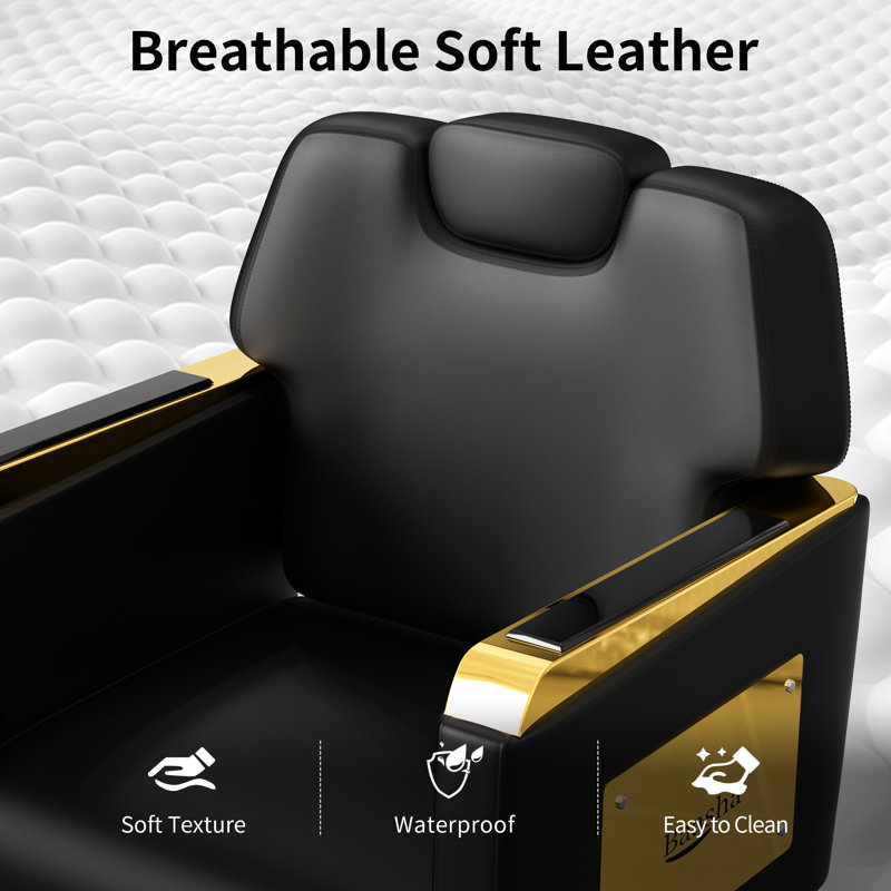 Fauteuil de massage en faux cuir