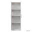 Armoire de cuisine et armoire haute à 2 portes et 3 cloisons, blanc, 4 rangements, panneau de particules de 15 mm, 2 portes 3 et cuisine de longue durée, travail minutieux