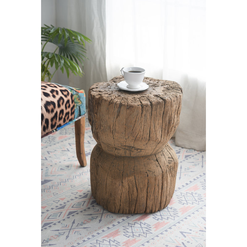 Menomonie Solid Wood Accent Stool