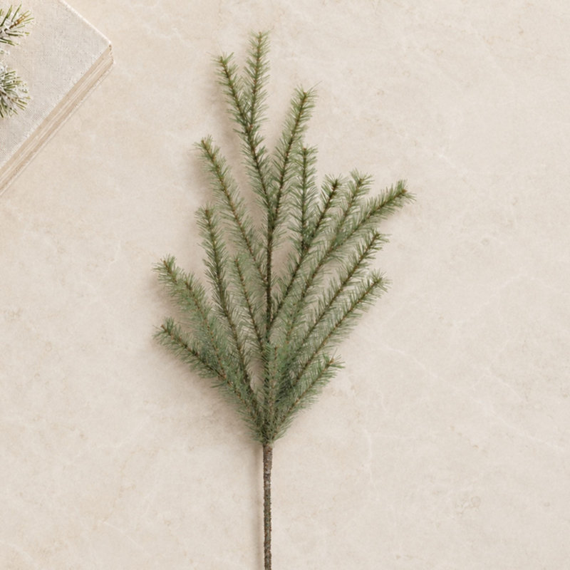 Glittered Pine Spray (Set of 2)