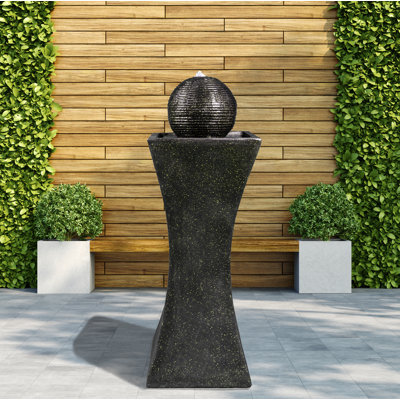 Yeghishe Hand Crafted Weather Resistant Fountain with Light