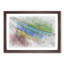 Mosaic Art in Abstract - Picture Frame Graphic Art Print-55725137-55725135
