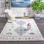 Tapis gris diamant à poils longs-1779580238