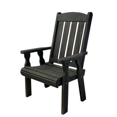 Heavy Duty 600 Lb High Back Mission Treated Patio Chair