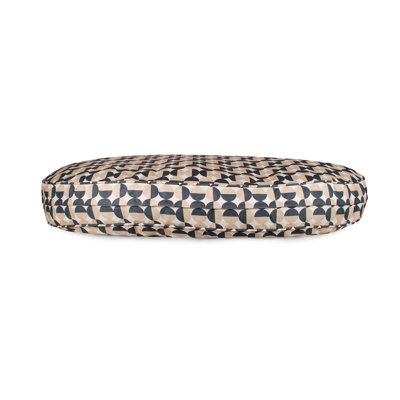 Oval Lounger Pet Bed with Removable Cover