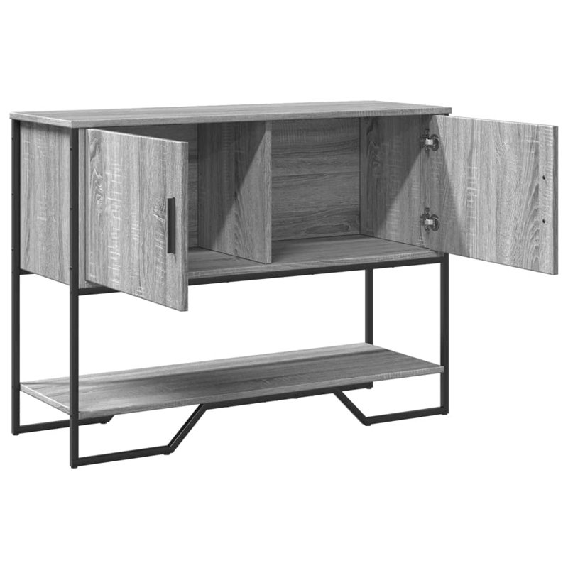 9-5 100cm Console Table, Grey/Sonoma