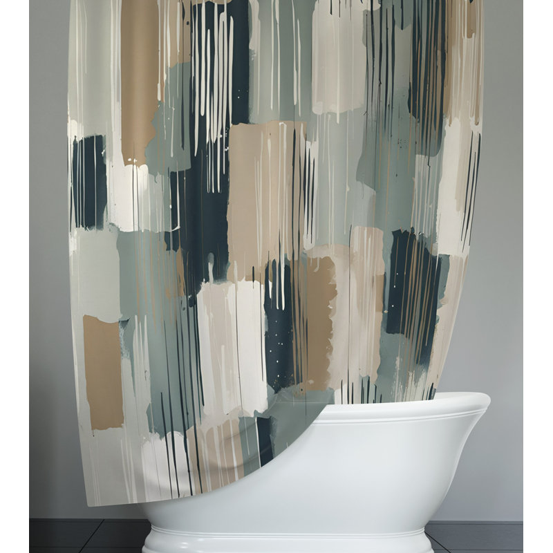 Rideau de douche Dida, H 72 po x l 70 po