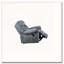 Fauteuil inclinable en velours