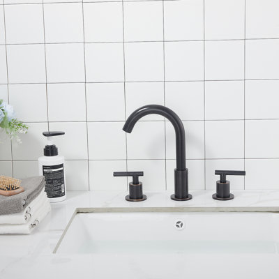 Widespread Bathroom Sink Faucet